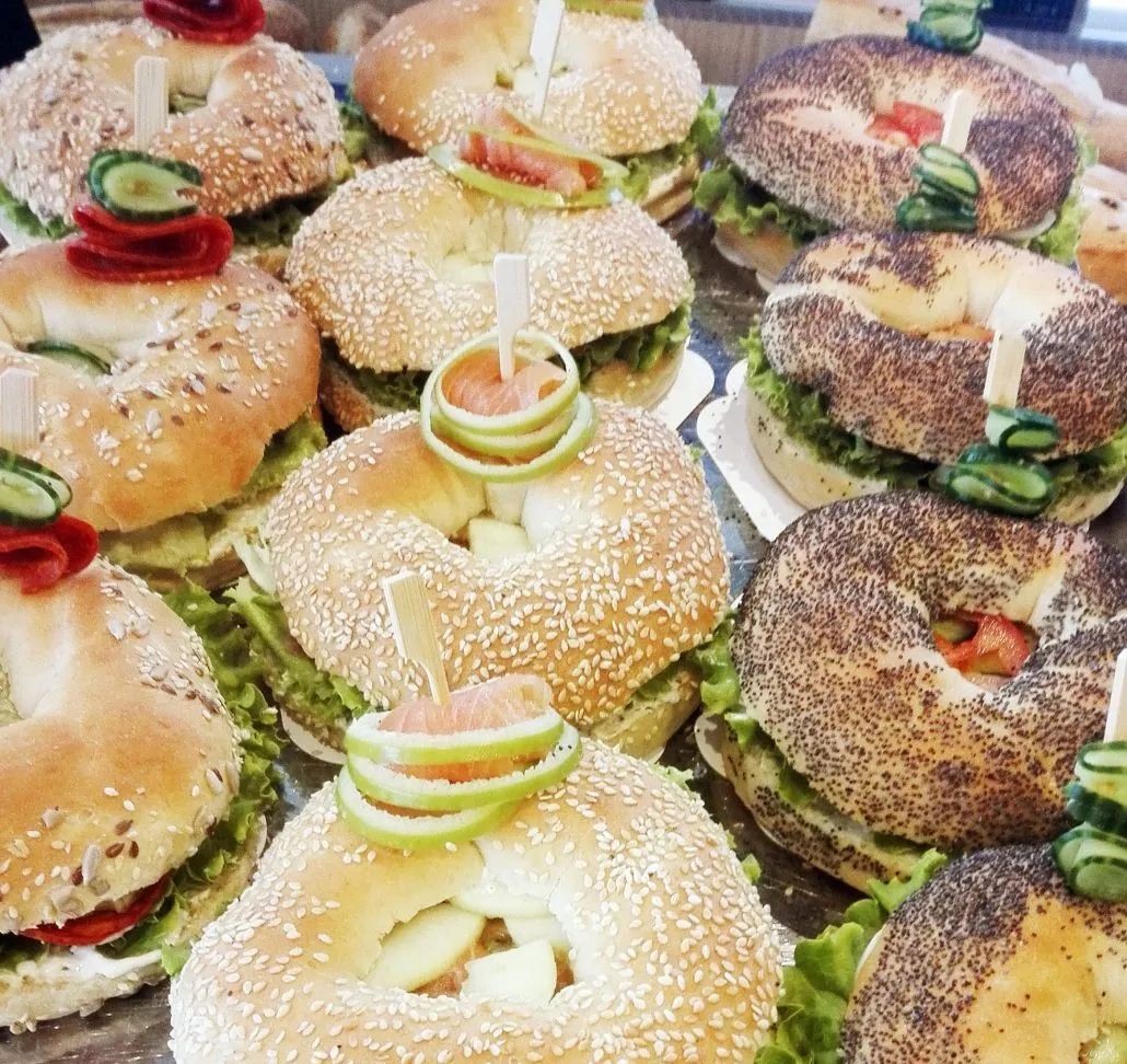 Bagels garnis de la Maison Tenaud